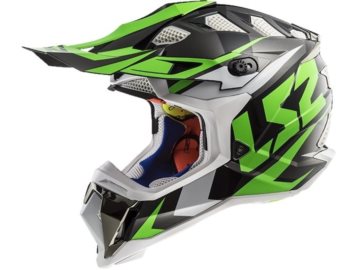 KASK LS2 MX470 SUBVERTER NIMBLE BL/WHITE GREEN XL