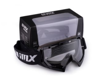 GOGLE IMX MUD BLACK 1 SZYBA W ZESTAWIE