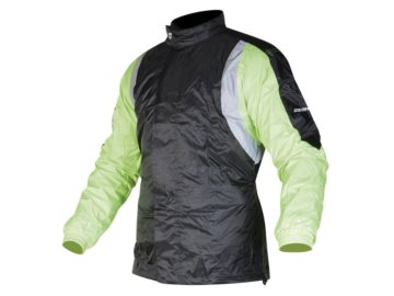 KURTKA PRZECIWDESZ.OZONE MARIN BLACK/FLUO YELL L