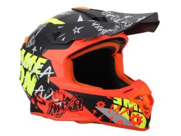 KASK NAXA C9/P/XXL POMARANCZOWO ZOLTY MAT