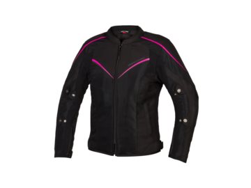 KURTKA REBELHORN HIFLOW IV LADY BLACK/FLO PINK L