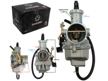 GAZNIK MORETTI STREET 50CCM 4T 16MM SSANIE NA DZWI