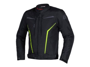 KURTKA OZONE DELTA IV BLACK/FLUO YELLOW XL