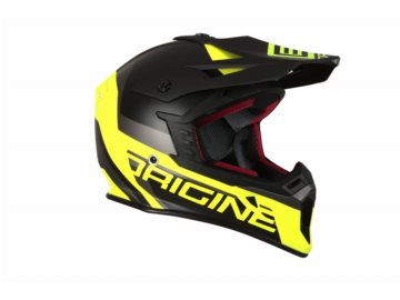 KASK ORIGINE HERO MX YELLOW-BLACK MAT XL