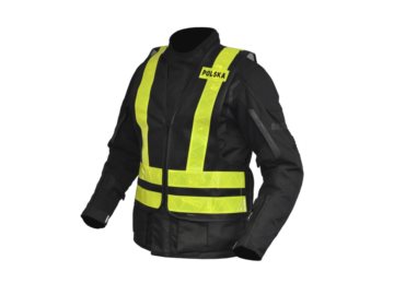 KAMIZELKA ODBLASK. OZONE POLSKA BLACK/FLUO YEL 4XL