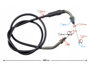 LINKA GAZ BARTON HYPER 125 WTRYSK 5905220838080