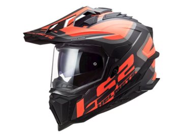 KASK LS2 MX701 EXPLORER ALTER MAT BL. ORANGE L