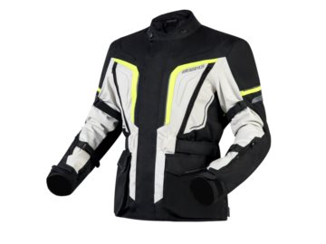 KURTKA OZONE SAHARA BLACK/GREY/FLUO YELLOW XL