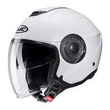 KASK HJC I40N SOLID SEMI FLAT PEARL WHITE XL