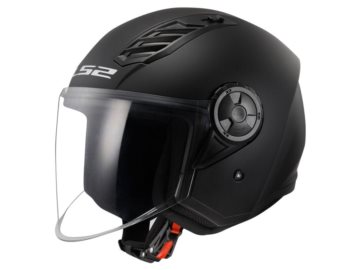 KASK LS2 OF616 AIRFLOW II SOLID MATT BLACK XS