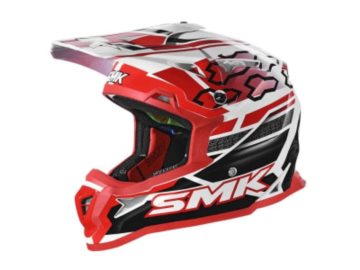 KASK SMK ALLTERRA TRIBOU CZARNO-CZERWONY L